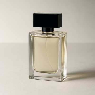 Bouteilles d'Eau de Parfum élégamment disposées capturant des fragrances raffinées