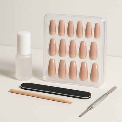 Collection de faux ongles et accessoires pour un look élégant et personnalisé