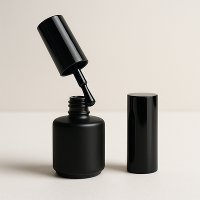 Flacons de vernis gel avec plusieurs teintes pour manucure brillante