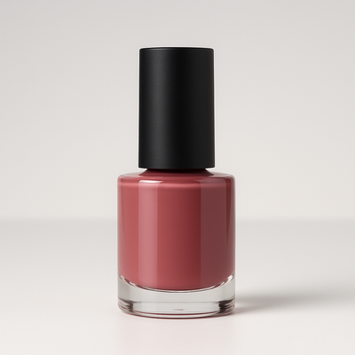 Collection de vernis à ongles colorés exposée pour des mains élégantes