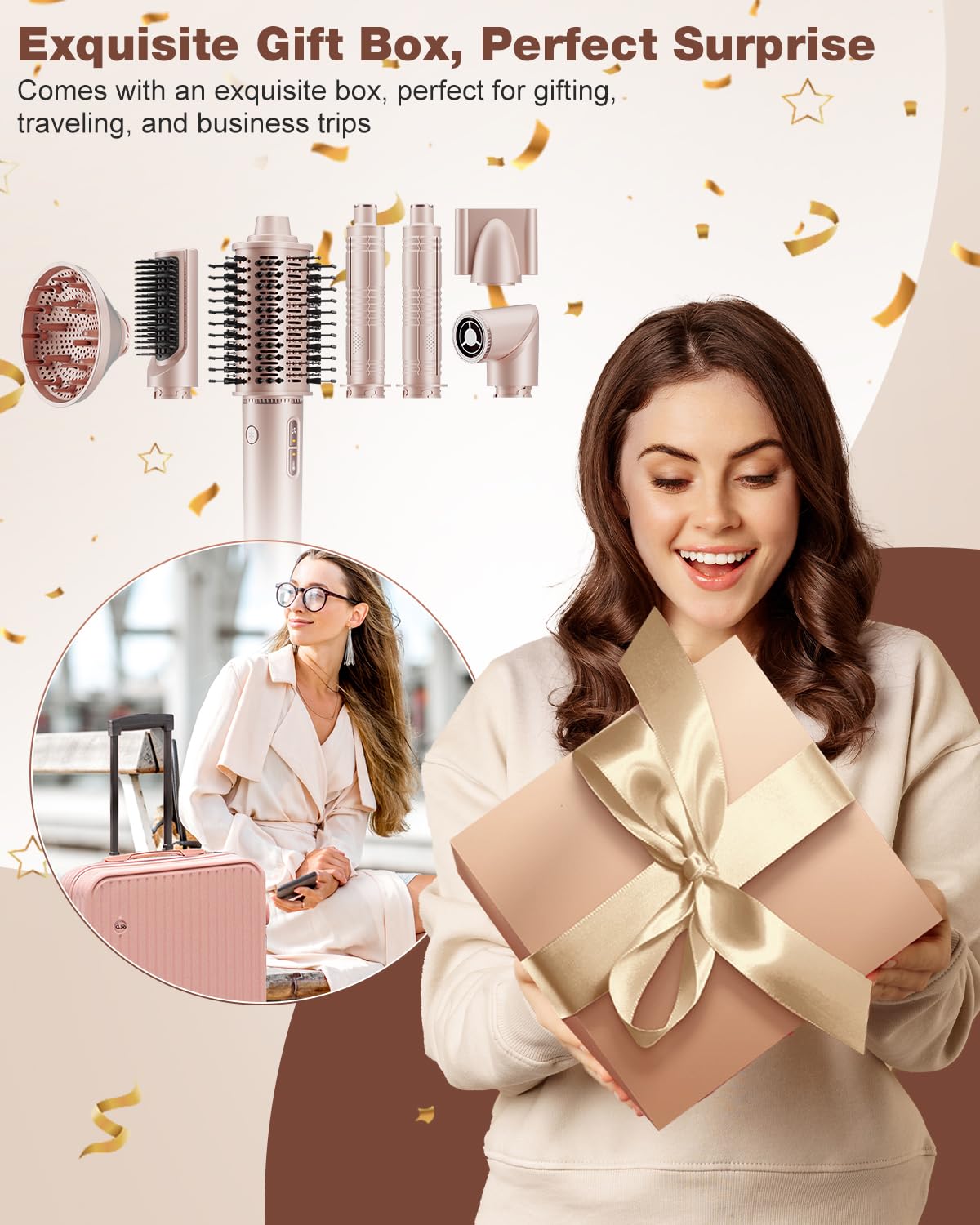 7MAGIC Multi-Styler 7-en-1 en mode automatique