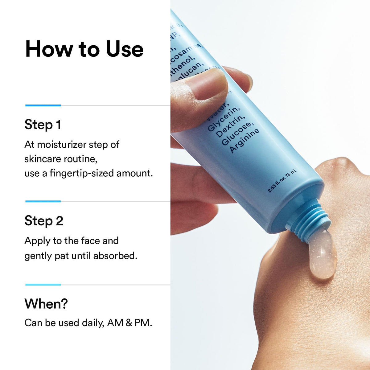 Abib Crème Hyaluronic Boom 75ml sur fond blanc