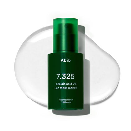 Abib Sérum Clear Spot 30ml vue avant avec pompe