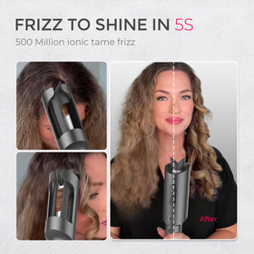 Accessoires de coiffure avec fer à friser TYMO
