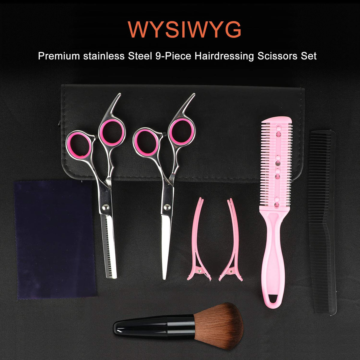 Accessoires de coiffure Sirabe, épingles à cheveux et plumeau