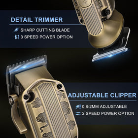 Accessoires de grooming Scttomon sur fond blanc