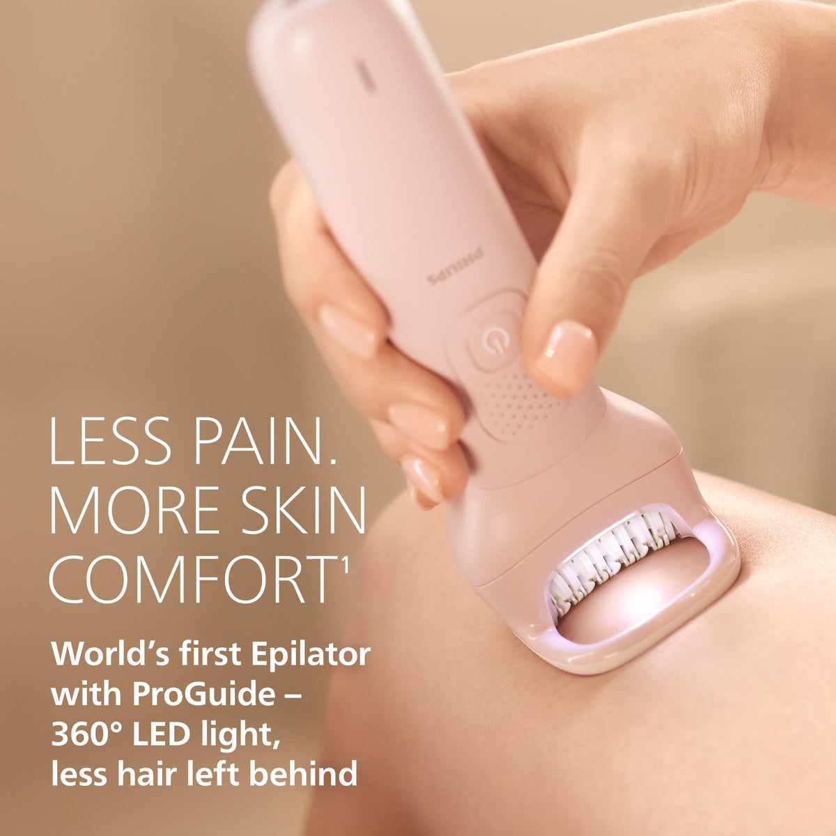Accessoires de l'épilateur PHILIPS Série 9000, y compris gant d'exfoliation