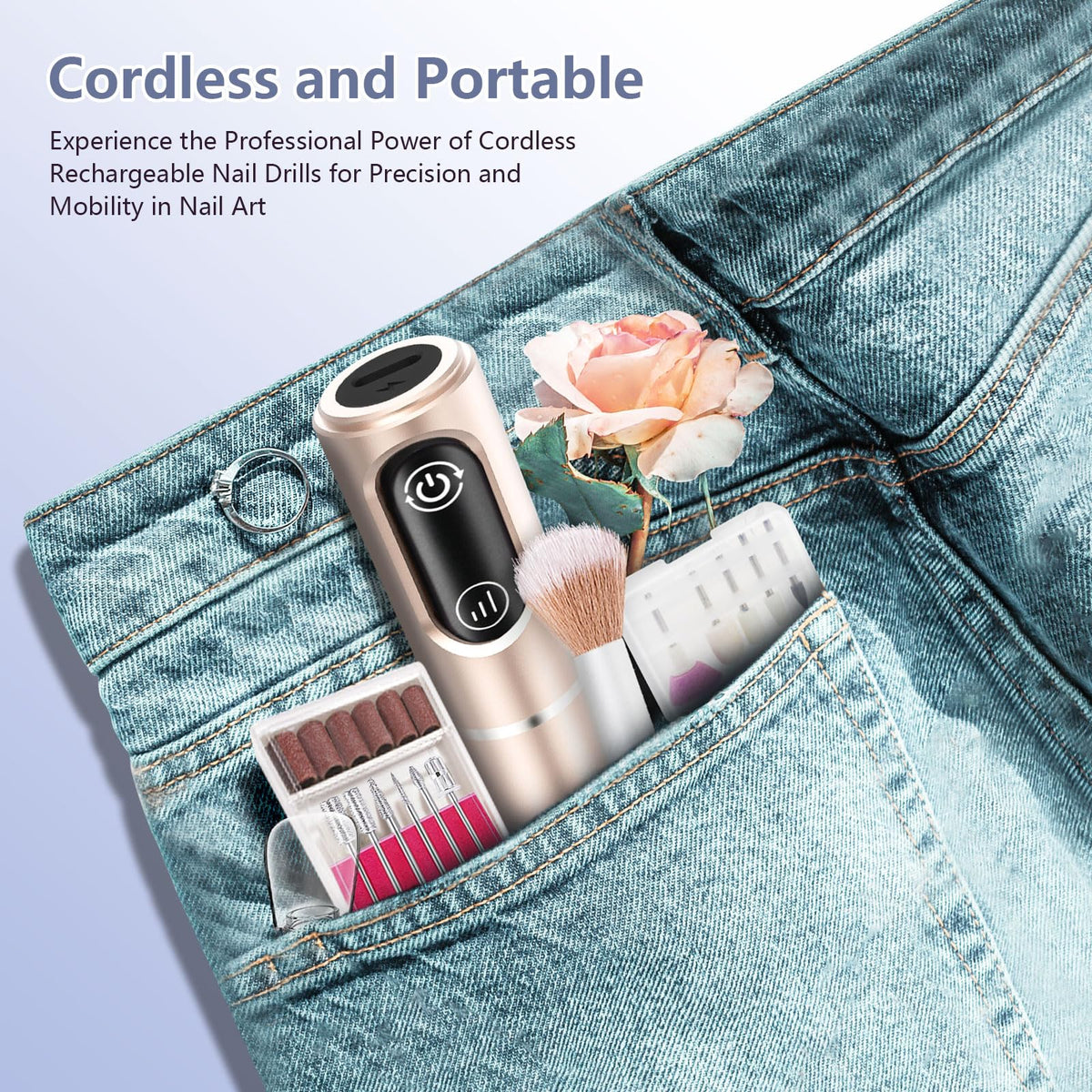 Accessoires de ponçage TUOBEO pour soin des ongles