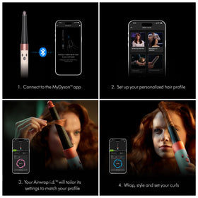 Accessoires du Dyson Airwrap i.d. pour différents styles