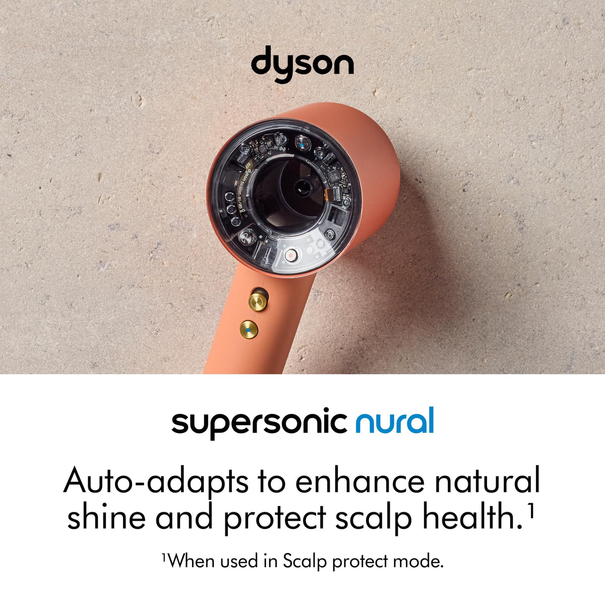 Accessoires du Dyson Supersonic Nural™ avec les réglages de chaleur