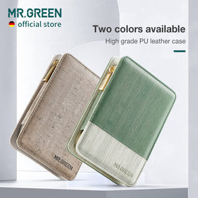 Accessoires du kit de manucure MR.GREEN sur fond blanc