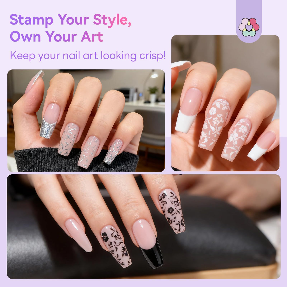 Accessoires du Kit de Vernis à Ongles SAVILAND