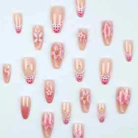 Accessoires inclus avec faux ongles CTTHNBD, lime et colle