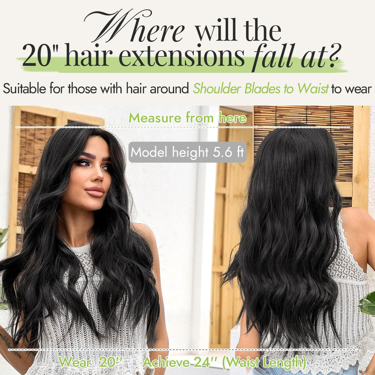 Accessoires inclus avec les extensions KooKaStyle