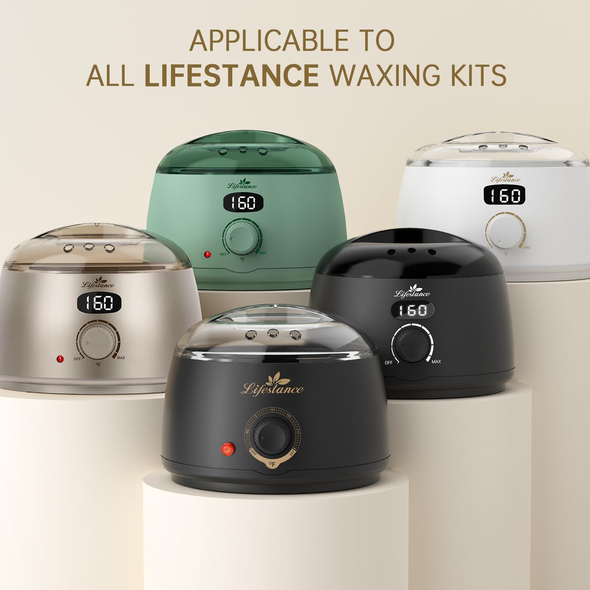 Accessoires inclus dans l'ensemble de perles de cire Lifestance
