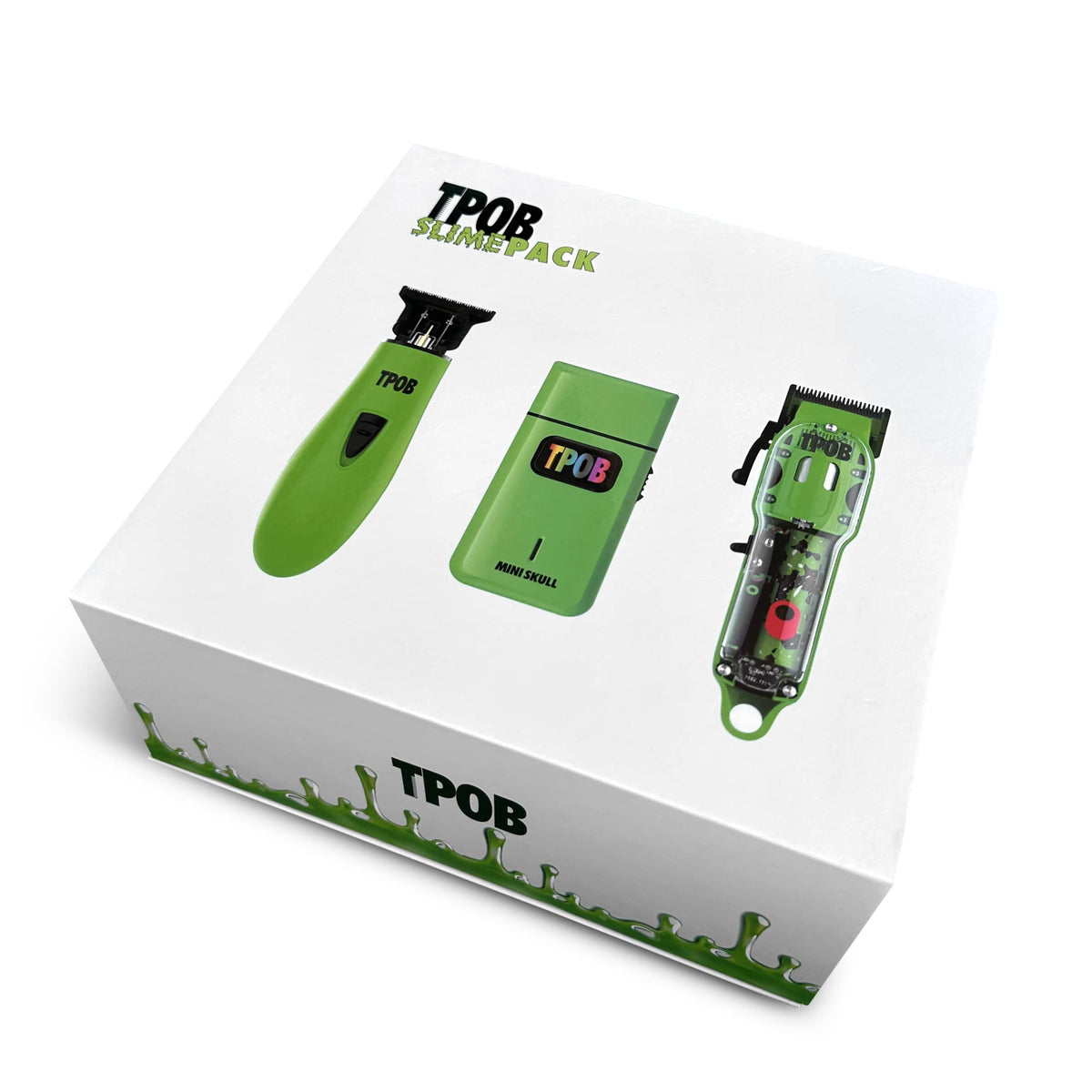 Accessoires inclus dans le set de barbier TPOB