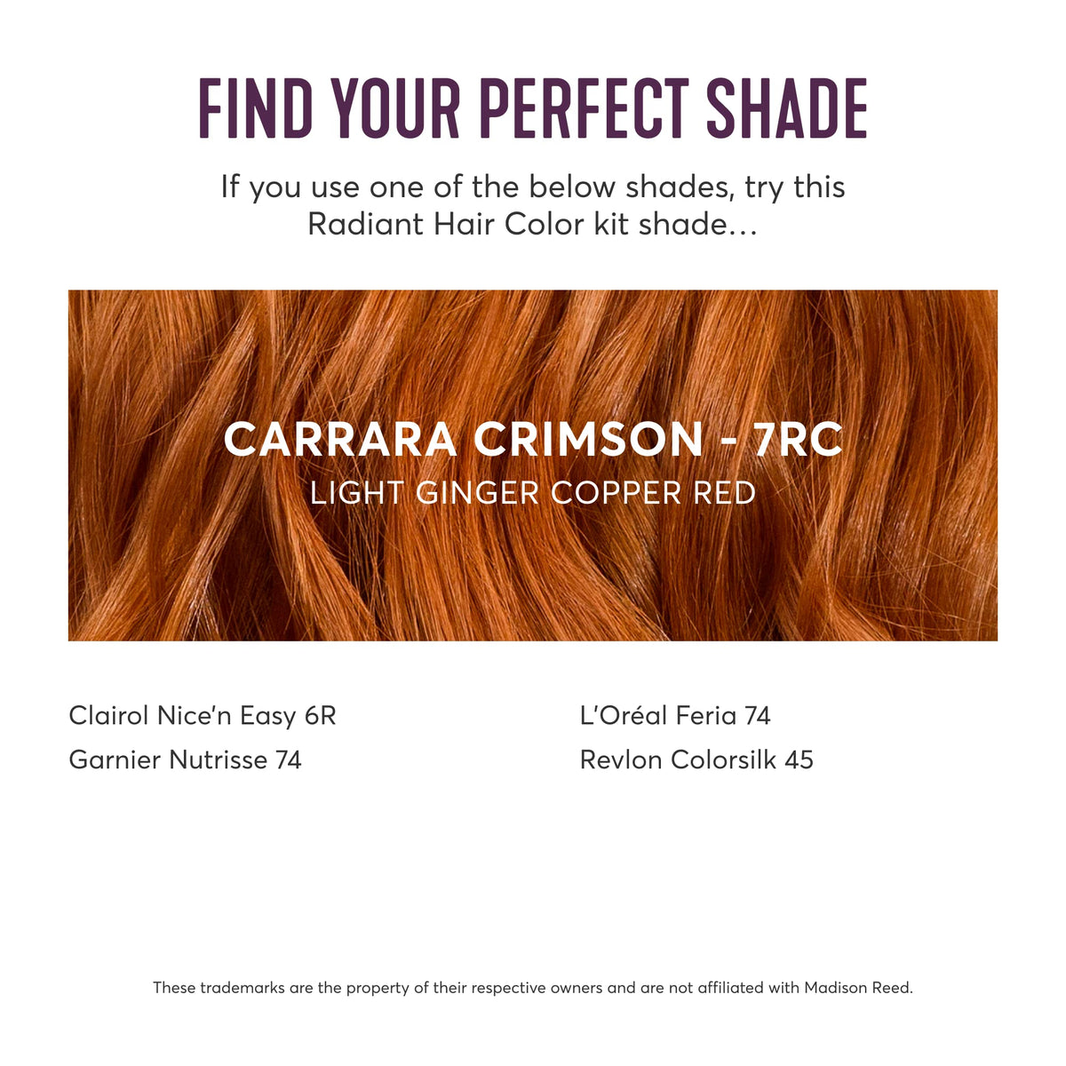 Activateur de couleur du Kit Madison Reed 7RC