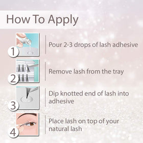 Adhésif à cils Ardell LashTite 22ml dans un sac de maquillage