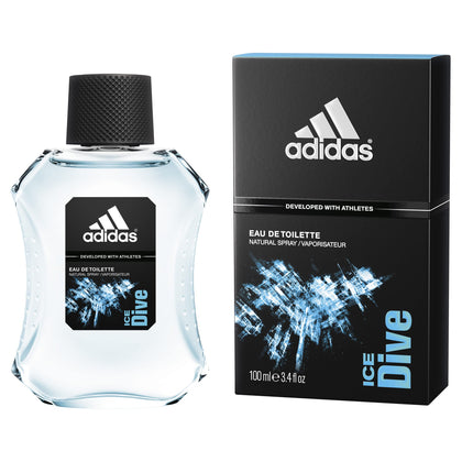 Adidas Ice Dive eau de toilette 100ml emballage avant
