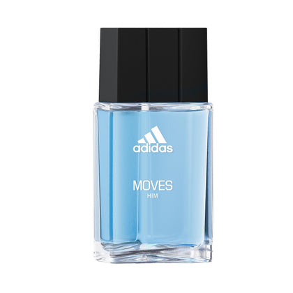 adidas Moves Him Eau de Toilette 30 ml vue avant avec emballage