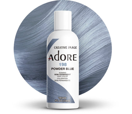 Adore coloration semi-permanente 198 Bleu Poudré, flacon de 4 fl oz