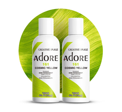 Adore coloration semi-permanente Jaune Cosmique 161 flacon avant