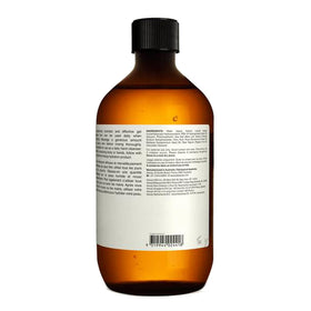 Aesop A Rose By Any Other Name Gel Douche 500 mL arrière de la bouteille