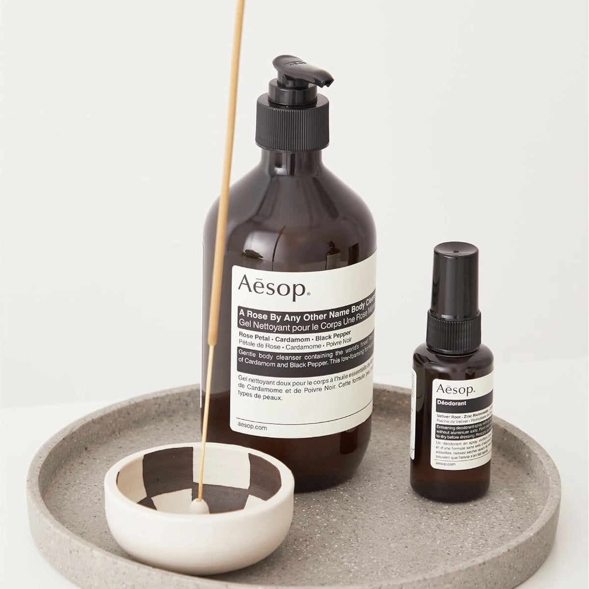 Aesop Gel Douche A Rose 500 mL avec texture visible