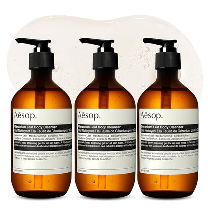 Aesop Gel Douche Feuille de Géranium 500 mL vue avant