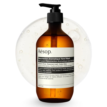 Aesop Résurrection Savon Hydratant pour les Mains 580g vue de face