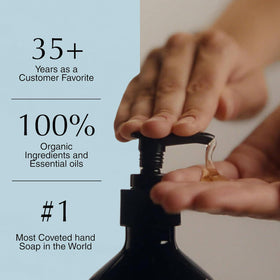 Aesop Reverence Aromatique Exfoliating Hand Wash 500mL sur un lavabo