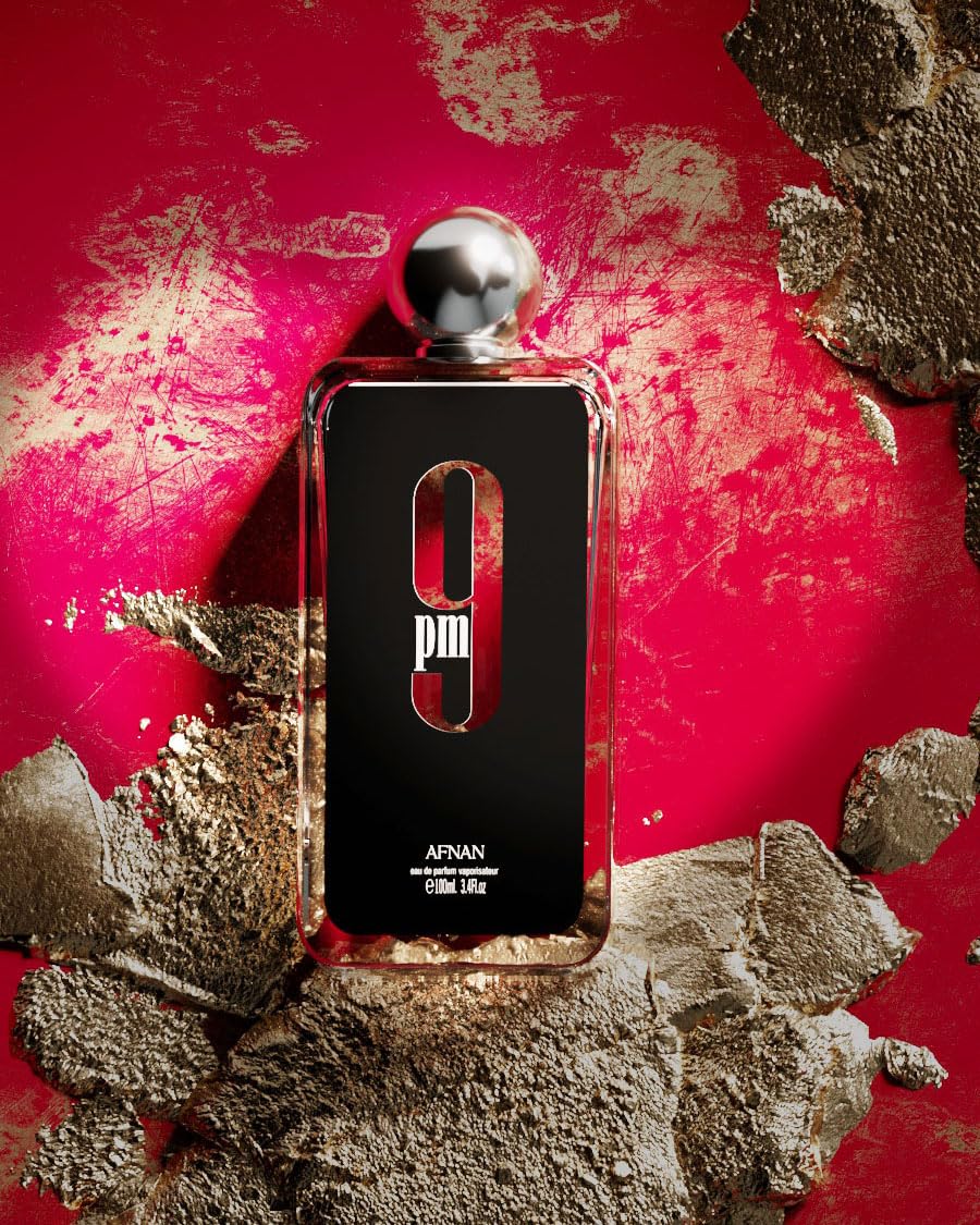 Afnan 9 PM Eau de Parfum pour hommes ambiance élégante