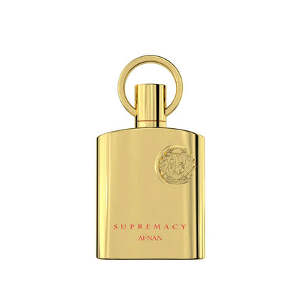 Afnan Supremacy Gold Eau de Parfum 100 ml vue avant avec bouchon