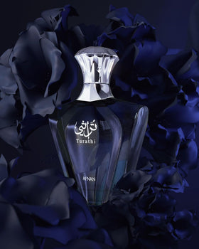 Afnan Turathi Blue Eau de Parfum 90 ml dans un cadre élégant