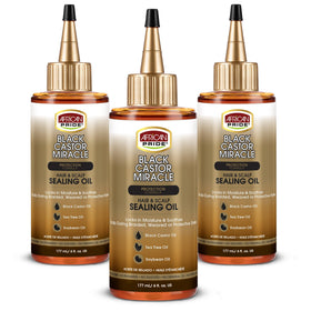 African Pride Huile Scellante Miracle 6oz vue de face