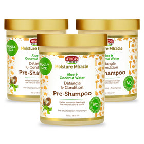 African Pride Pré-Shampoing Hydratant 3 Pack - vue avant