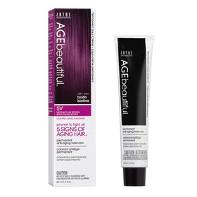 AGE beautiful Teinture 5V Brun Prune devant de l'emballage