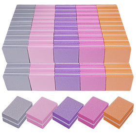 AhaTopia Mini Blocs à Polir Ongles 100/180 Grit ensemble de 100 pièces