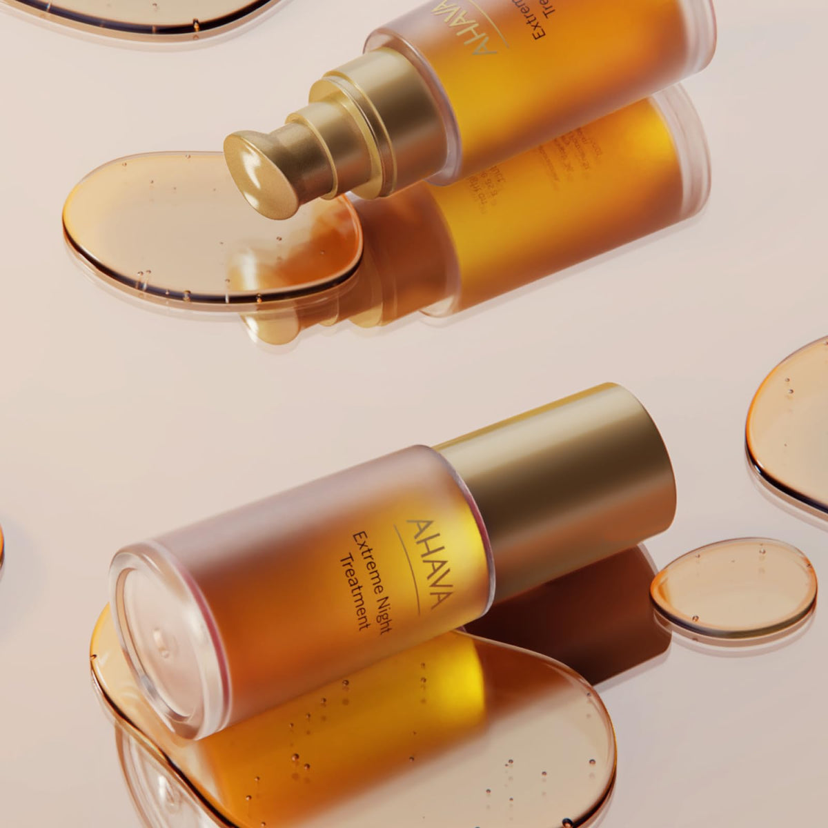 AHAVA Crème de Nuit Extrême vue de côté avec son pot