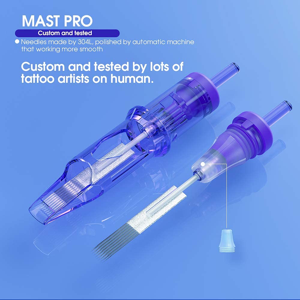 Aiguilles MAST Pro adaptées pour liner et shader