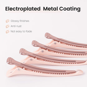 AIMIKE Clips à Cheveux Porcelain Pink avec bande silicone