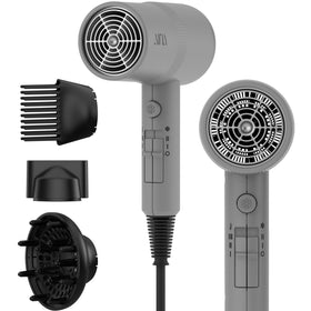 Aina Sèche-Cheveux 1600W modèle gris avec diffuseur