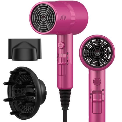 Aina Sèche-Cheveux 1600W rose néon vue de face
