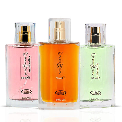 Al-Rehab Choco Musk Eau de Parfum 50ml packaging view