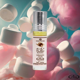 Al-Rehab Choco Musk parfum huile 6ml avec étiquette détaillée