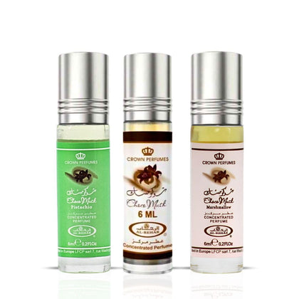 Al-Rehab Choco Musk parfum huile 6ml bouteille avant