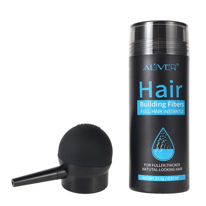 ALIVER Fibres Capillaires Noires 27,5 g vue avant