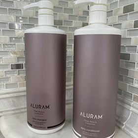 ALURAM Shampooing Hydratant à l'Eau de Coco 1000ml dos de l'emballage