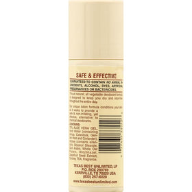 Alvera Déodorant Roll-On Naturel Aloe & Amandes 85g - Étiquette détaillée