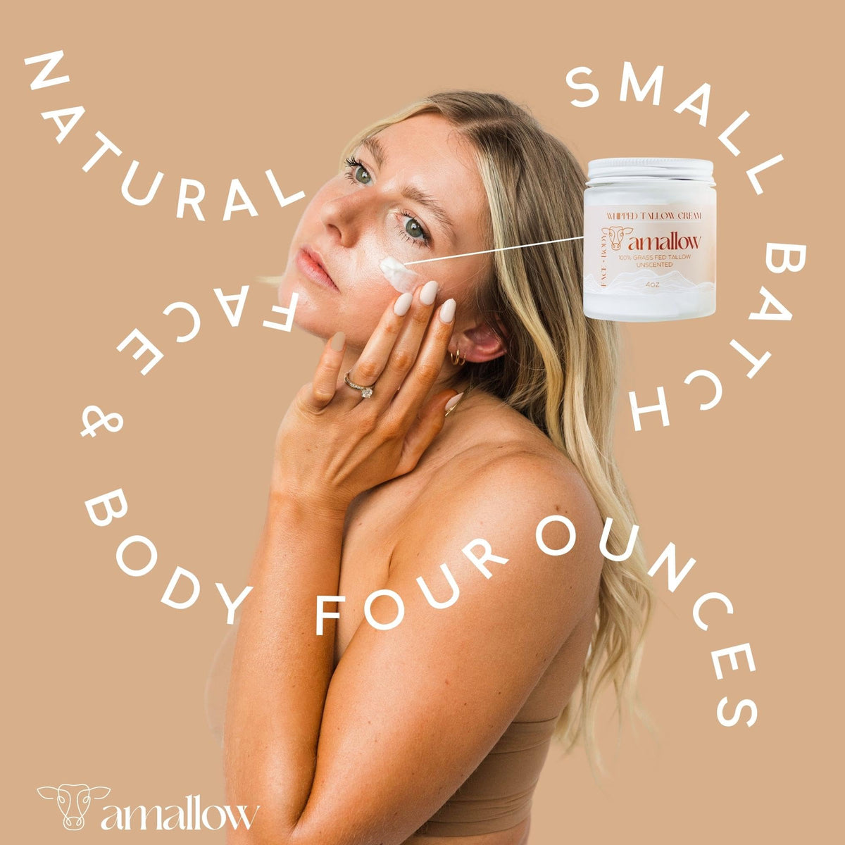 Amallow Beurre de Boeuf utilisation sur le visage